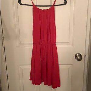 Cute red summer dress